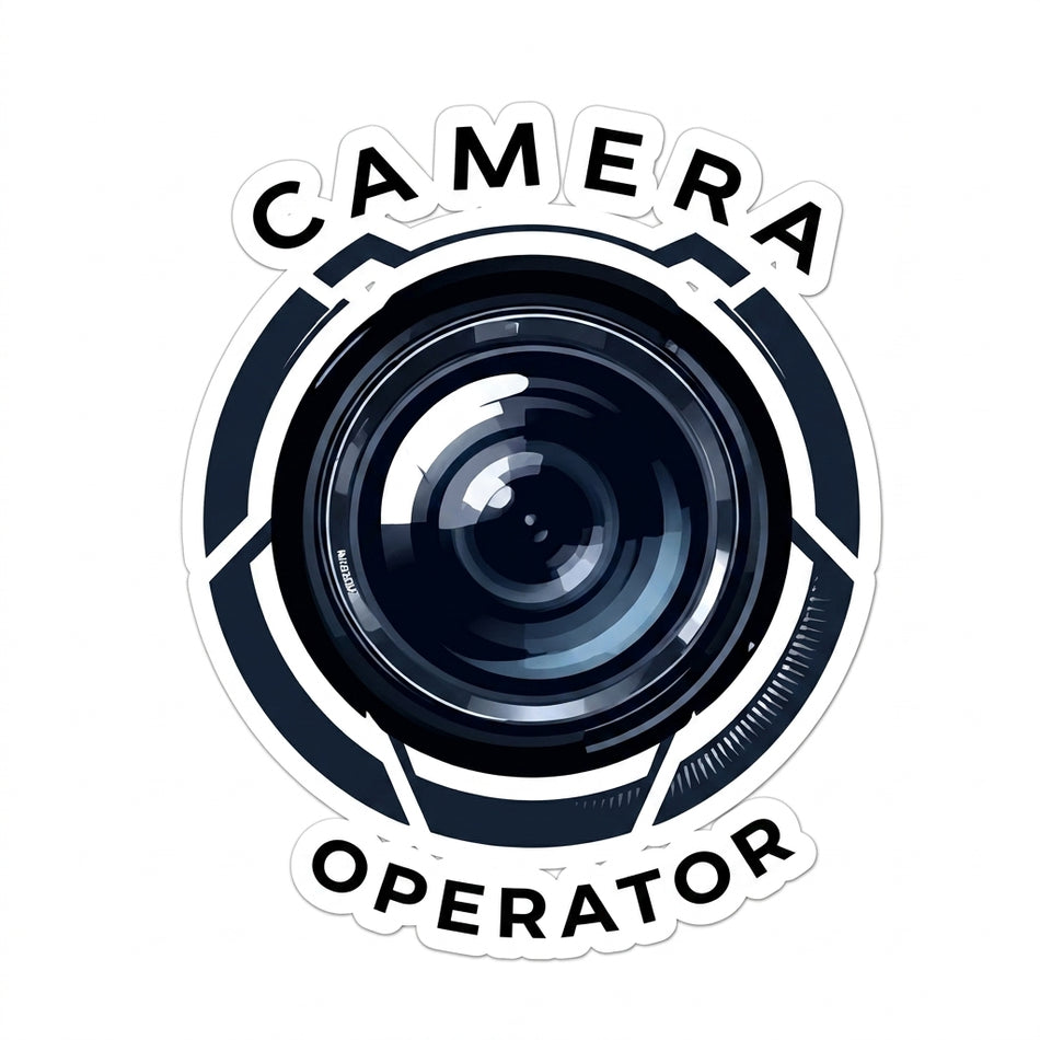 Camera Operator Window/Helmet Decal or MAGNET (sqd.1)