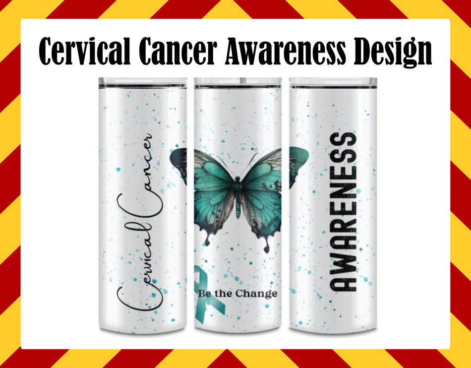 Drink Water Cup - Cervical Cancer Awareness Cup