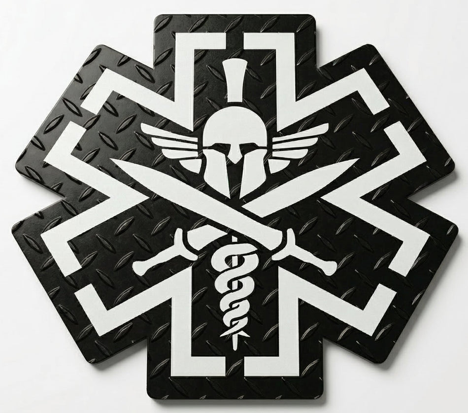 Swat Medic Window ninja Helmet Window/Helmet Decal or MAGNET
