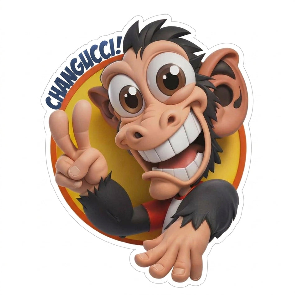 Changucci Character Window/Helmet Decal or MAGNET (sqd.1)