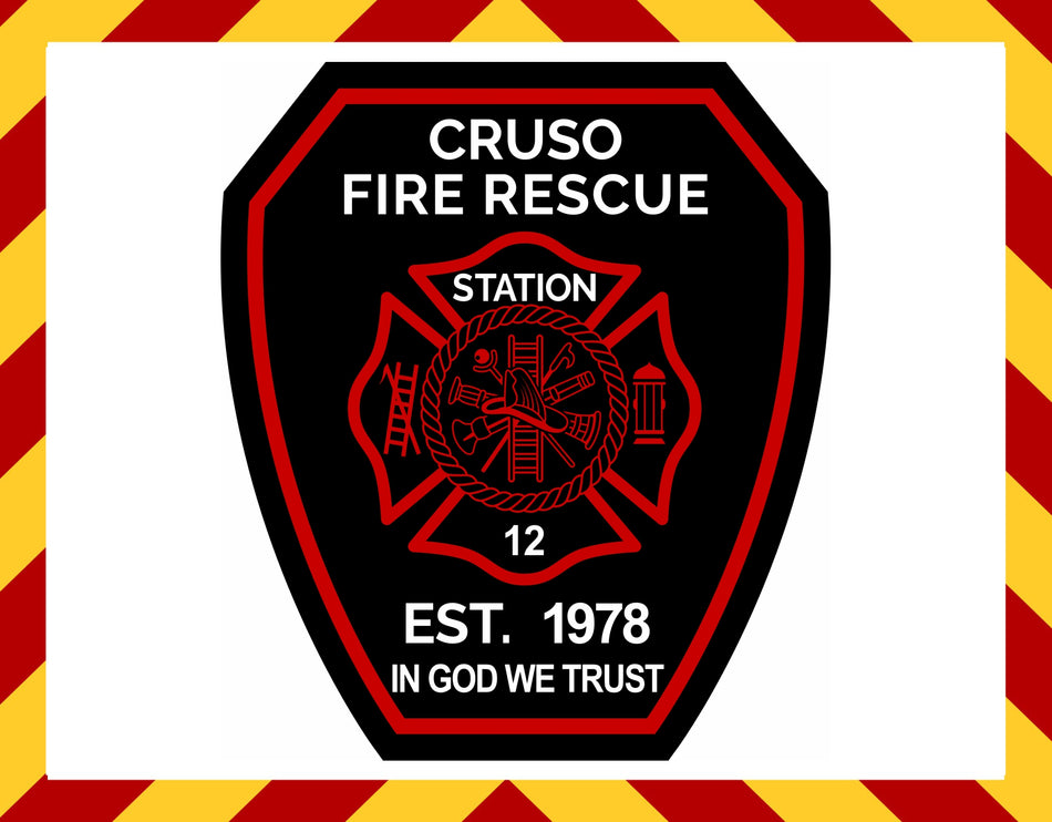 Cruso Fire and Rescue Customer Decal