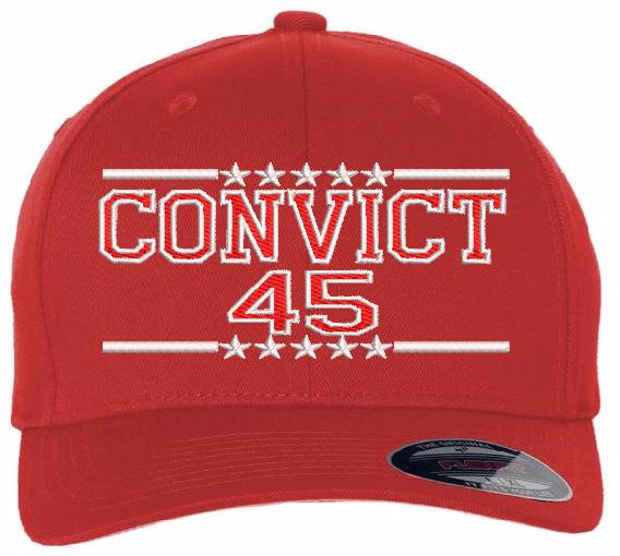 Trump 2024 Hat - "CONVICT 45" Embroidered Hat