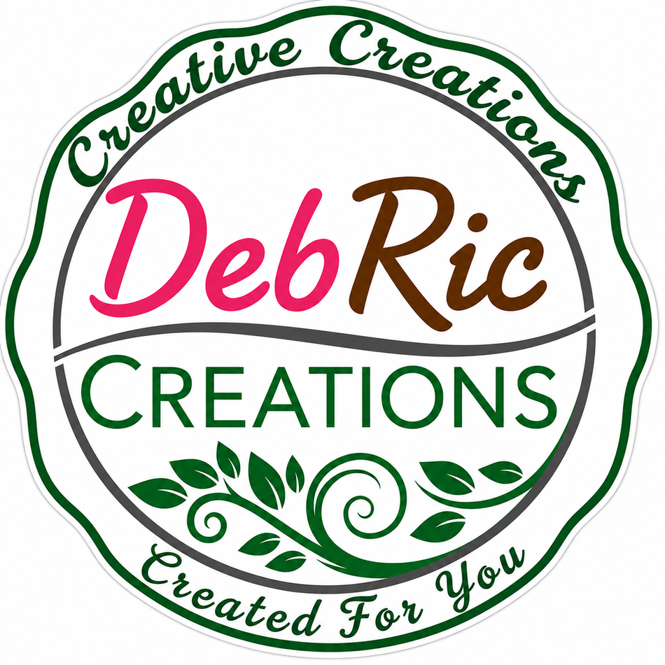 DebRic Creations Customer Decal – Economy Bulk Decals sqd.1