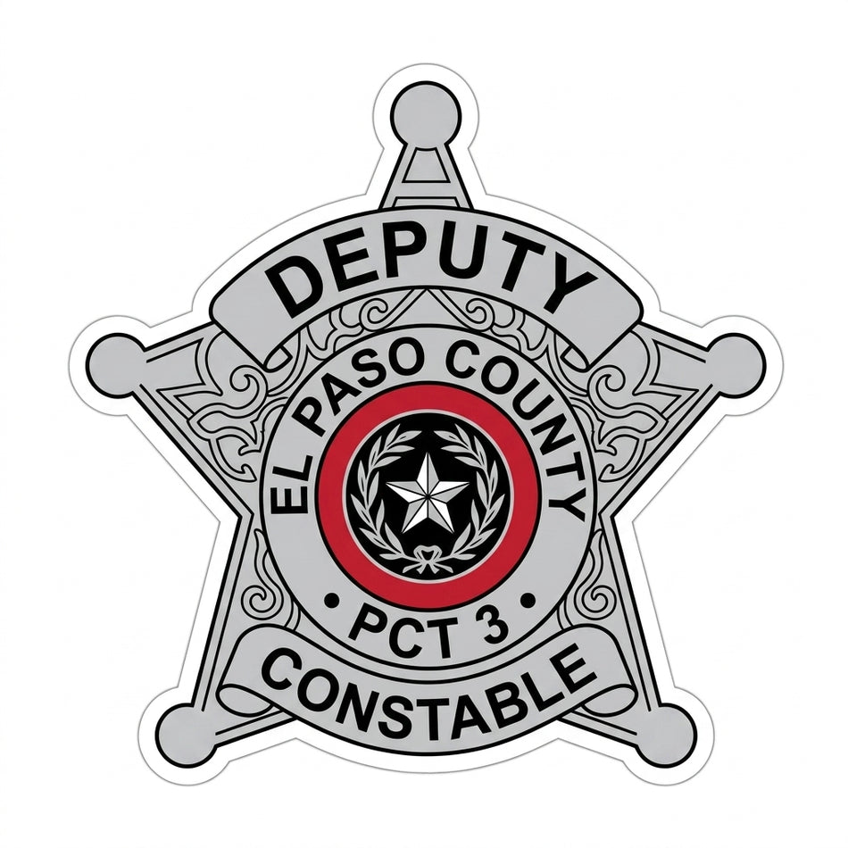 Deputy El Paso County Customer Decal or Magnet (sqd.1)