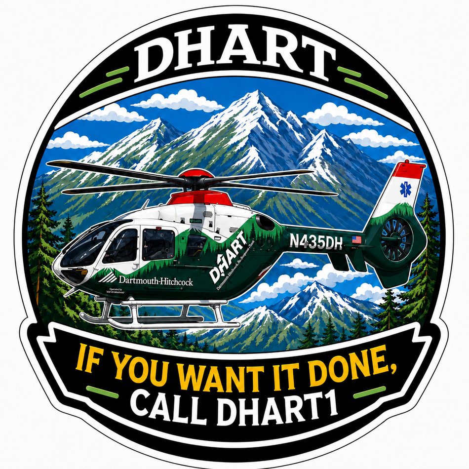 Call DHART1 DHART Customer Decal – Economy Bulk Decals sqd.1