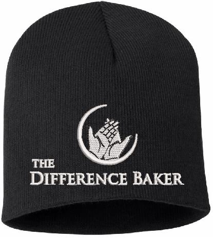 Difference Baker Embroidered Hat Option