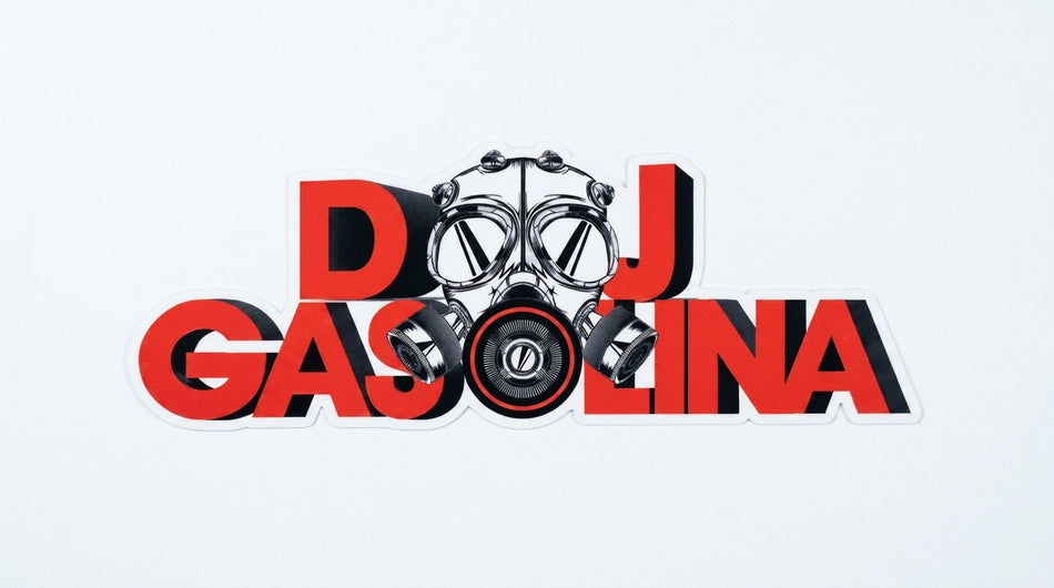 DJ Gasolina Window or Helmet Decal (rct.1)