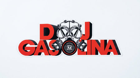 DJ Gasolina Window or Helmet Decal economy bulk decal