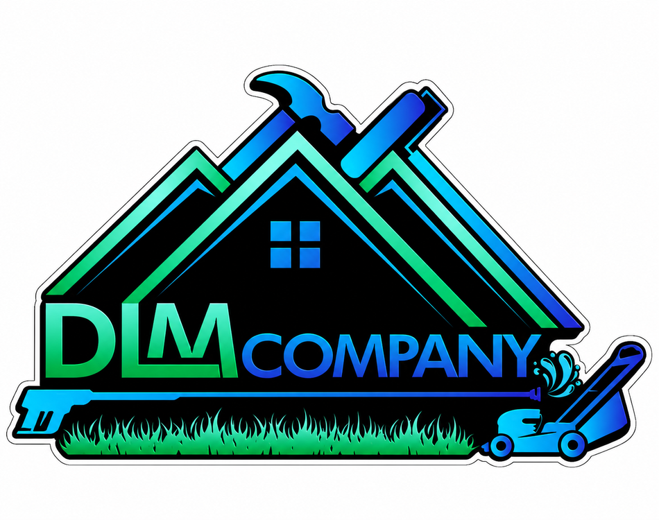 DLM Company Customer Window or Helmet Decal (rct.1)