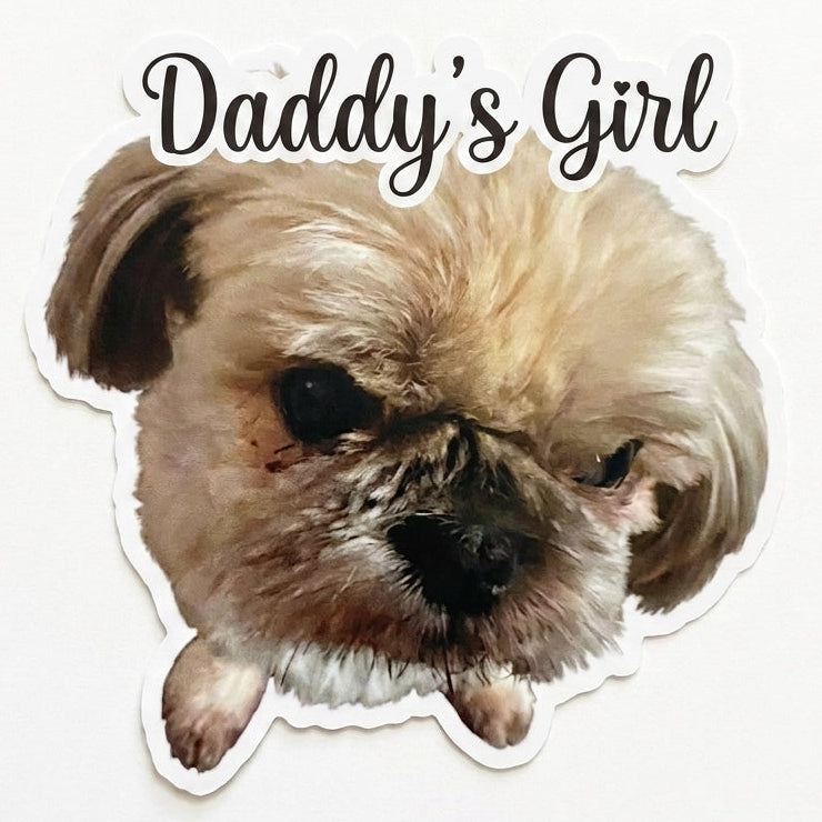 Barclay Henderson Dog Customer Decal or Magnet (sqd.1)