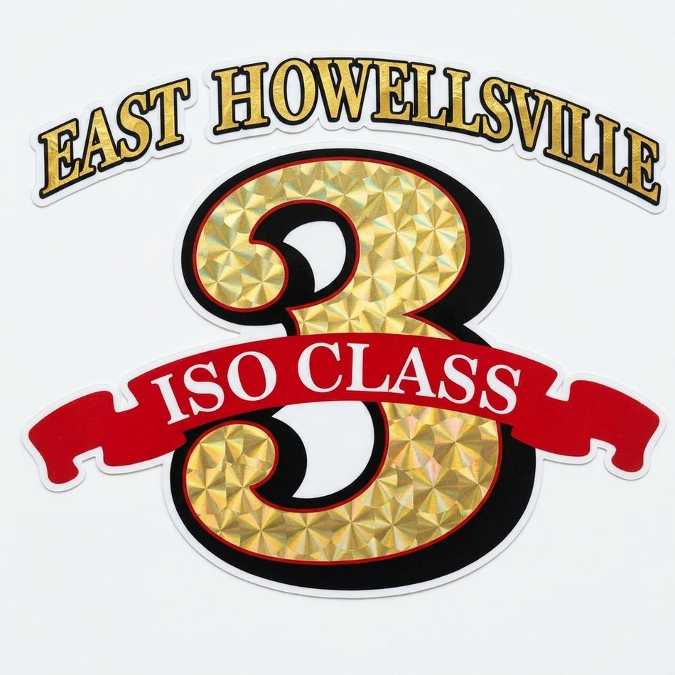 East Howellsville 3 Window/Helmet Decal or MAGNET (sqd.1)