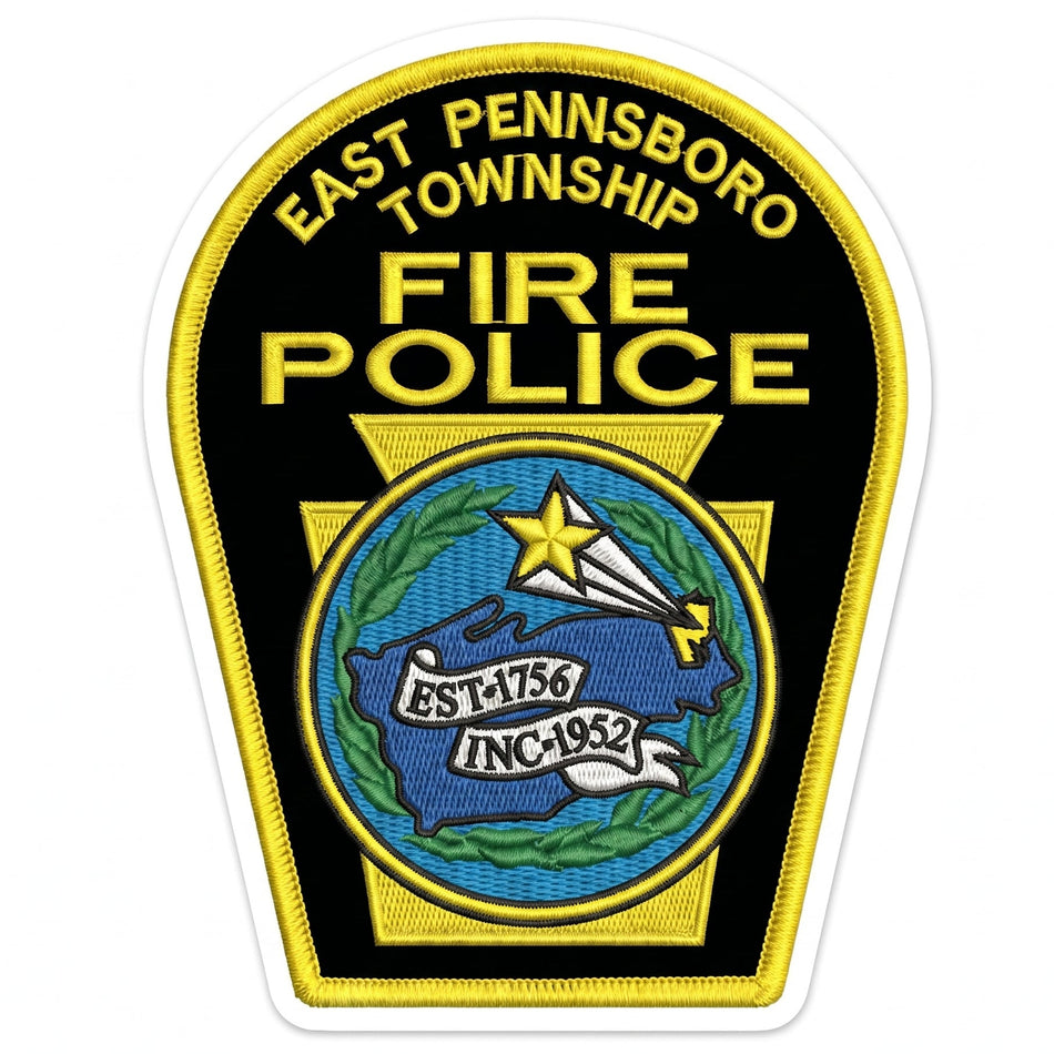 East Pennsboro Fire Police Window/Helmet Decal or MAGNET (sqd.1)