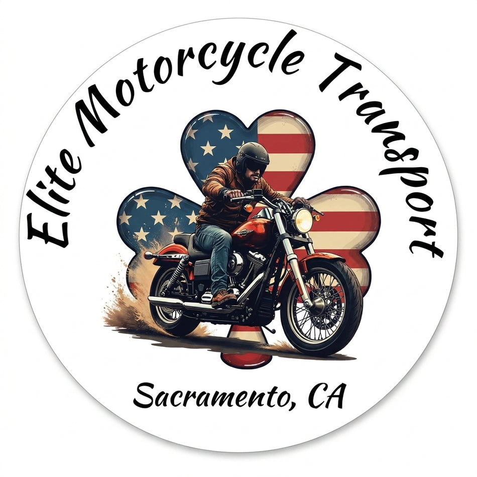 Elite Motorcycle Transport Window/Helmet Decal or MAGNET