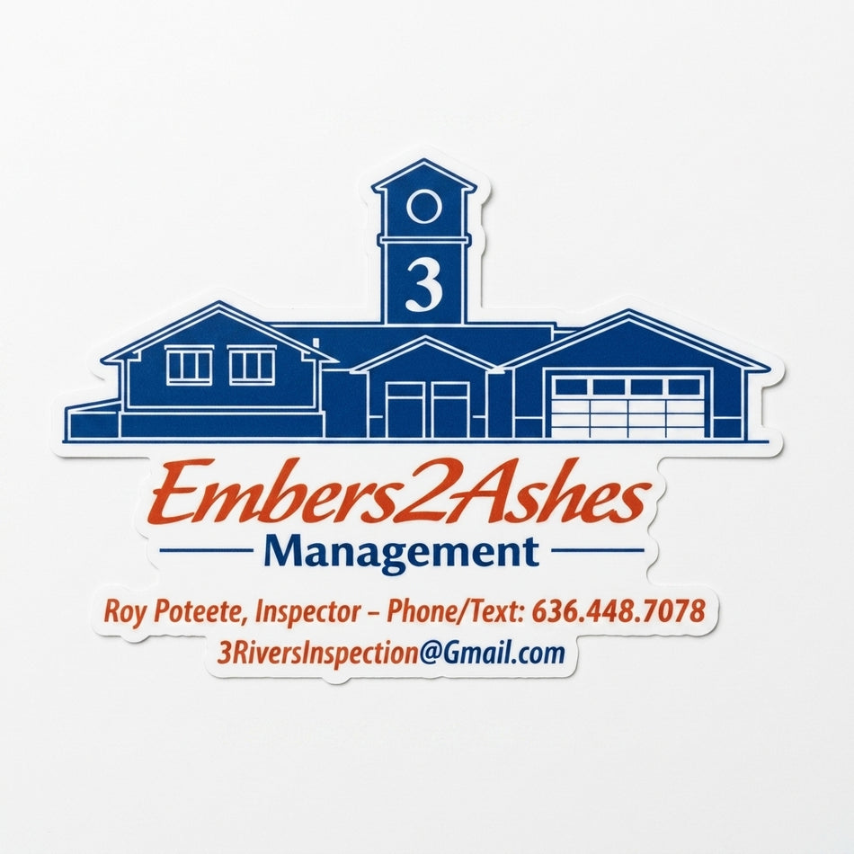 Ebers 2 Ashes Management Window or Helmet Decal (rctd.1)