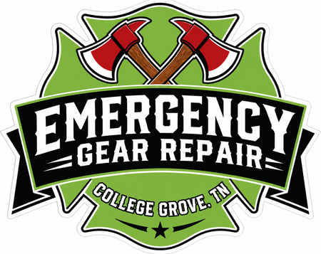 Emergency Gear Repair Customer Window or Helmet Decal economy non-reflective decal