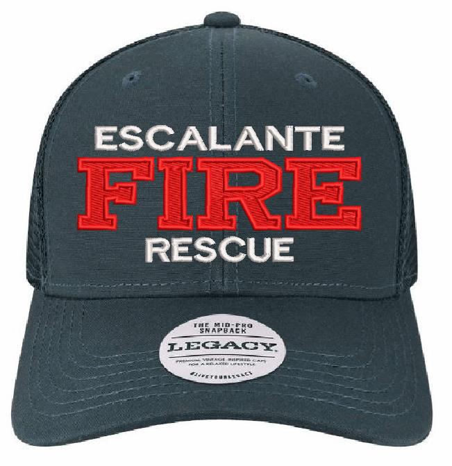 Escalante Fire Rescue Customer Embroidered Hat