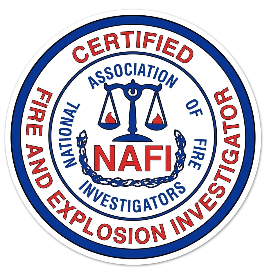 Certified Explosion Investigation Window/Helmet Decal or MAGNET (sqd.1)