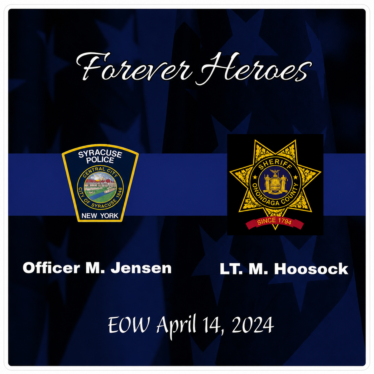 Forever Heroes Design Customer Window or Helmet Decal economy non-reflective decal