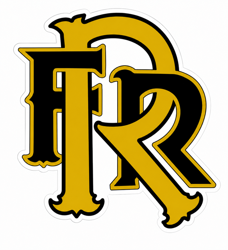 Ranlo Fire Rescue RFR Customer Window or Helmet Decal – Economy Bulk Decals sqd.1