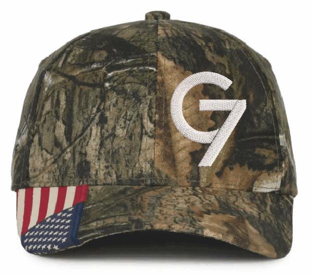 Group 7 Sophia James Embroidered Group 7 Camo Hats and More