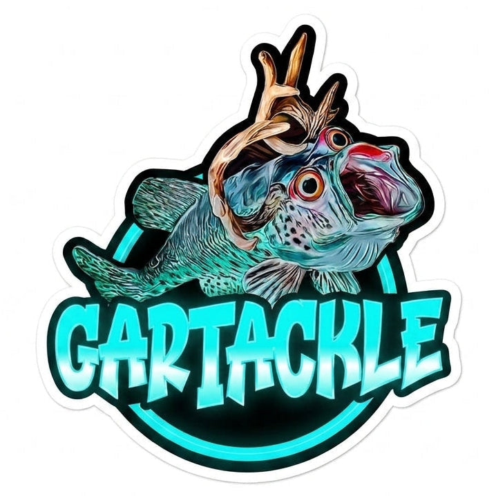 Gartackle Fish Customer Decal or Magnet economy non-reflective decal