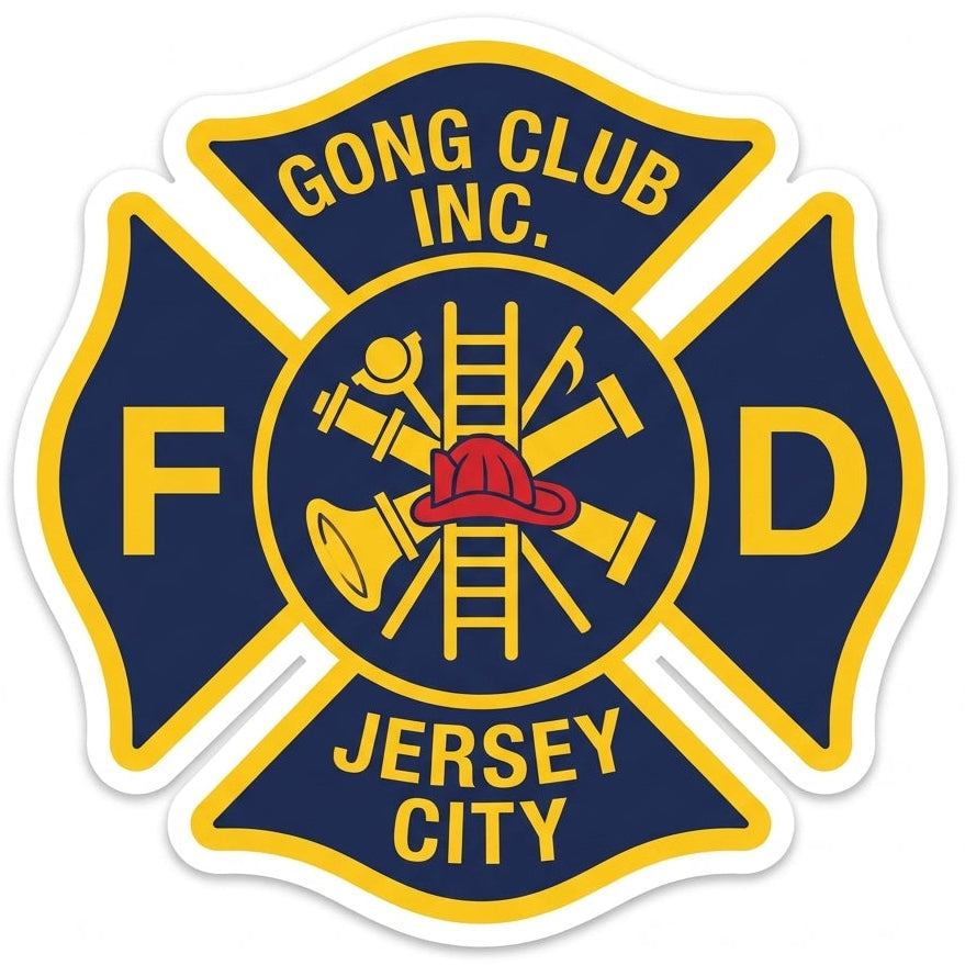 Gong Club Inc Window/Helmet Decal or MAGNET (sqd.1)