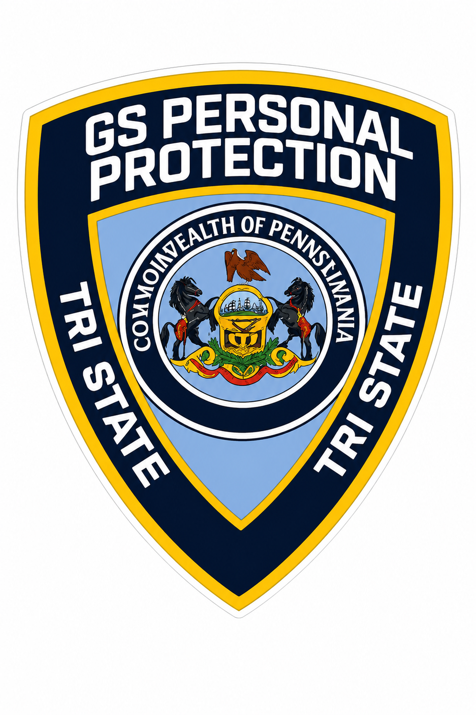 GS Personal Protection Window or Helmet Decal (sqd.1)