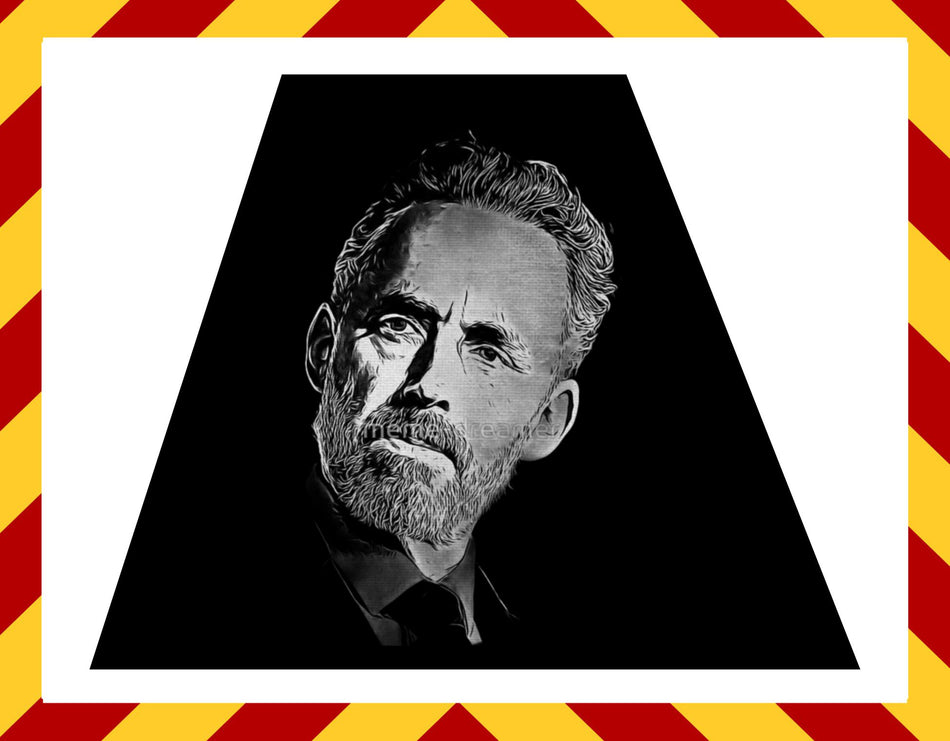 Window Decal - Jordan Peterson Reflective Trapezoid