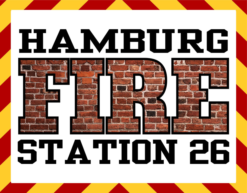 Hamburg Fire Brick Decker Customer Decal