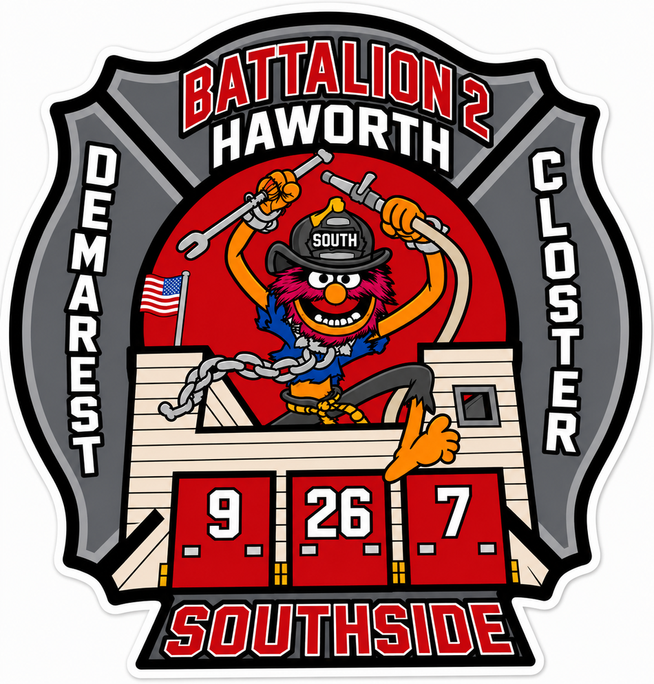 Battalion 2 Haworth Customer Decal or Magnet (sqd.1)