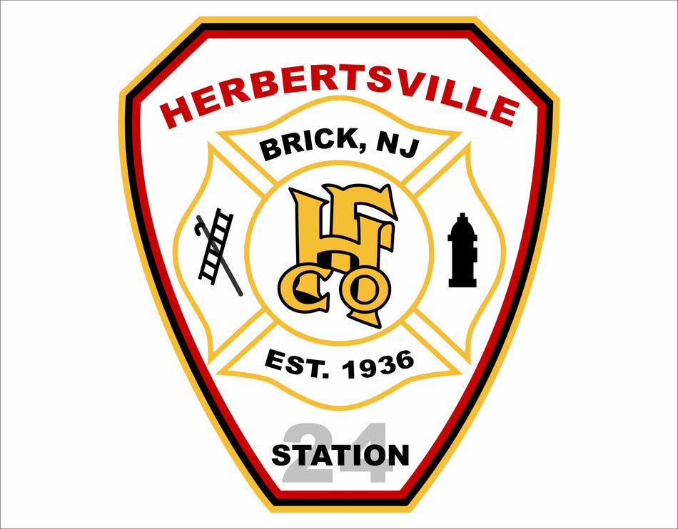 Herbertsville Station 24 Customer Decal