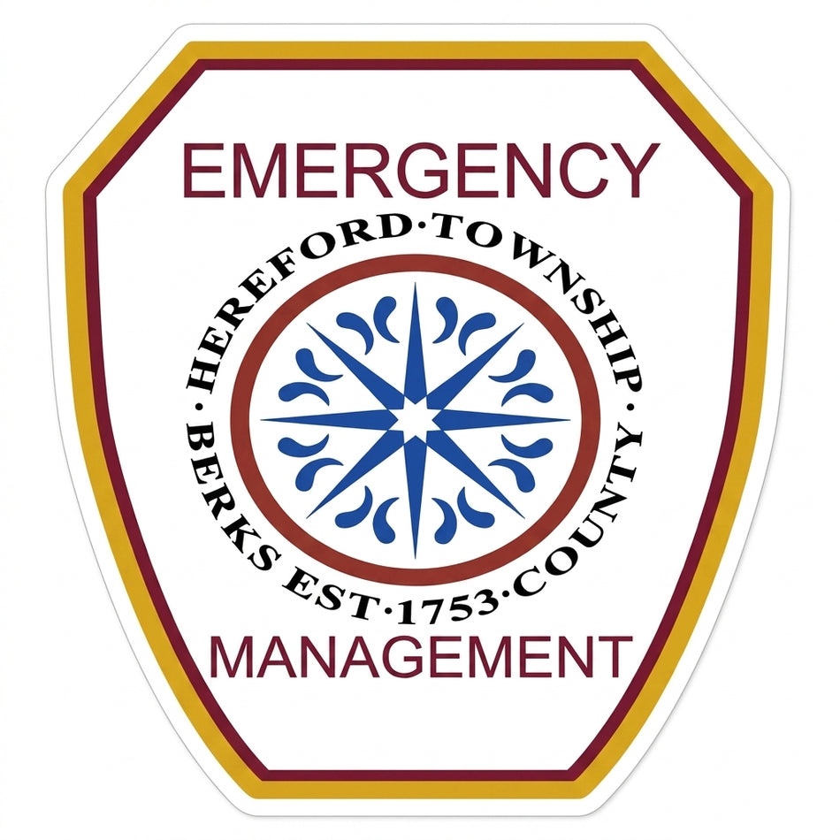 Hereford Township Emergency Customer Decal or Magnet (sqd.1)