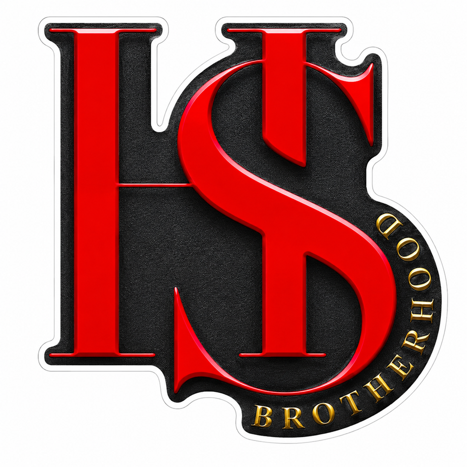 HS Brotherhood Customer Window or Helmet Decal (sqd.1)