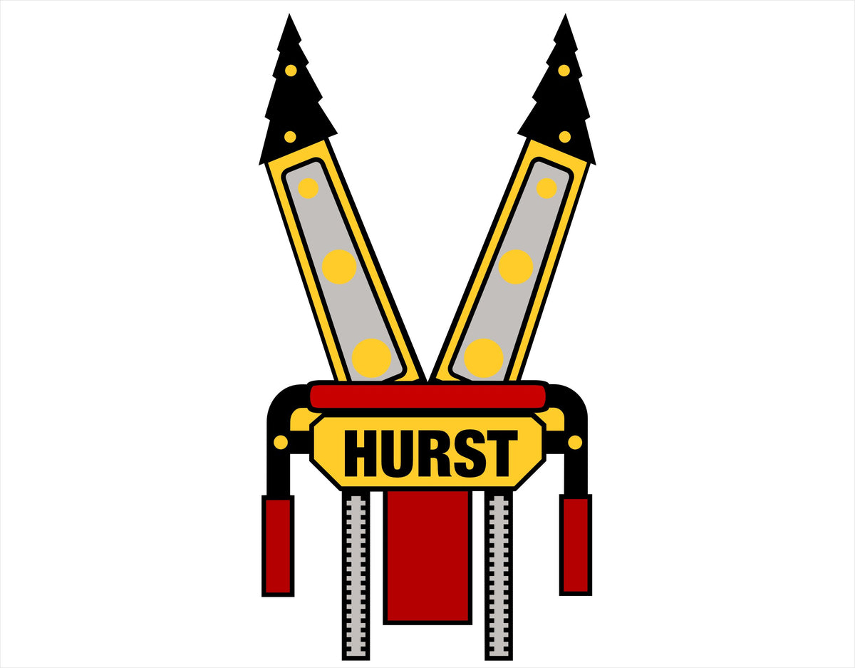 Extrication Sticker Window Sticker - Hurst Tool Extrication Decal – Powercall Sirens LLC