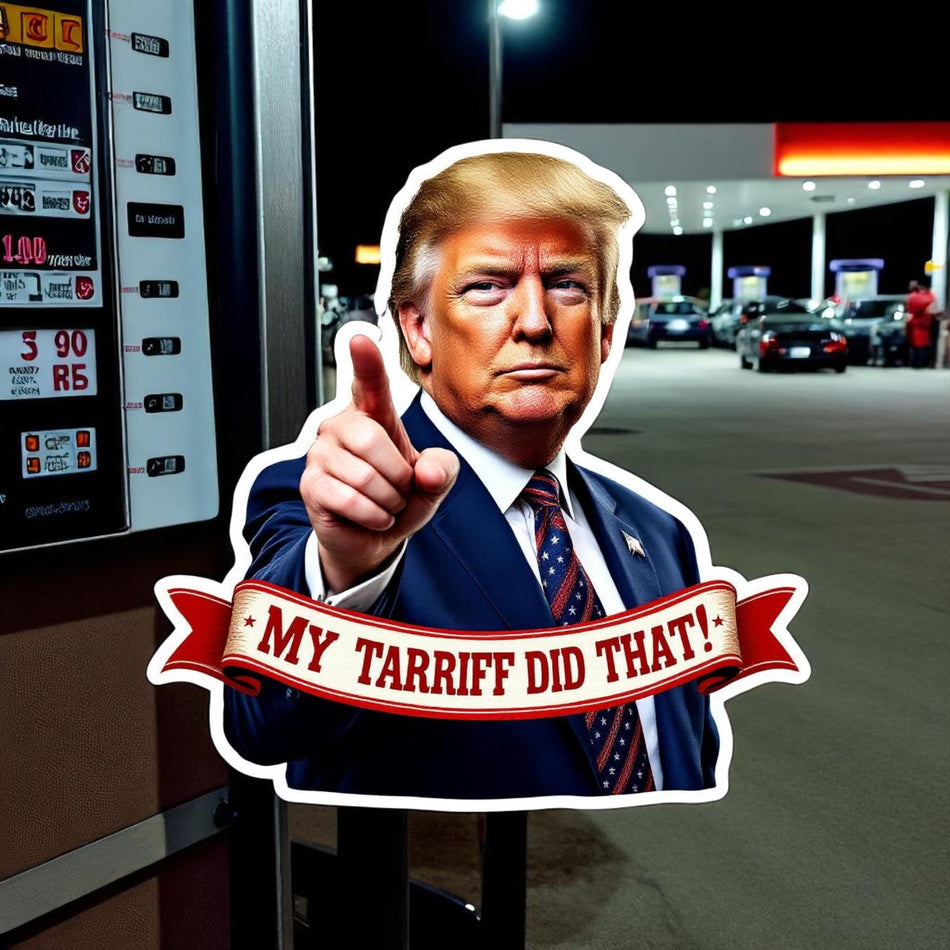 5 PACK My Tariff Did That – Anti-Trump Sticker Pack (Set of 5) | Glossy 2” Political Stickers | Funny Anti-MAGA, FDT, Liberal Protest Gift