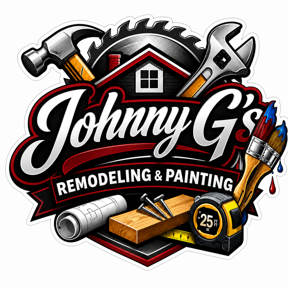 JJohnny G's Remodeling Customer Decal – Economy Bulk Decals sqd.1