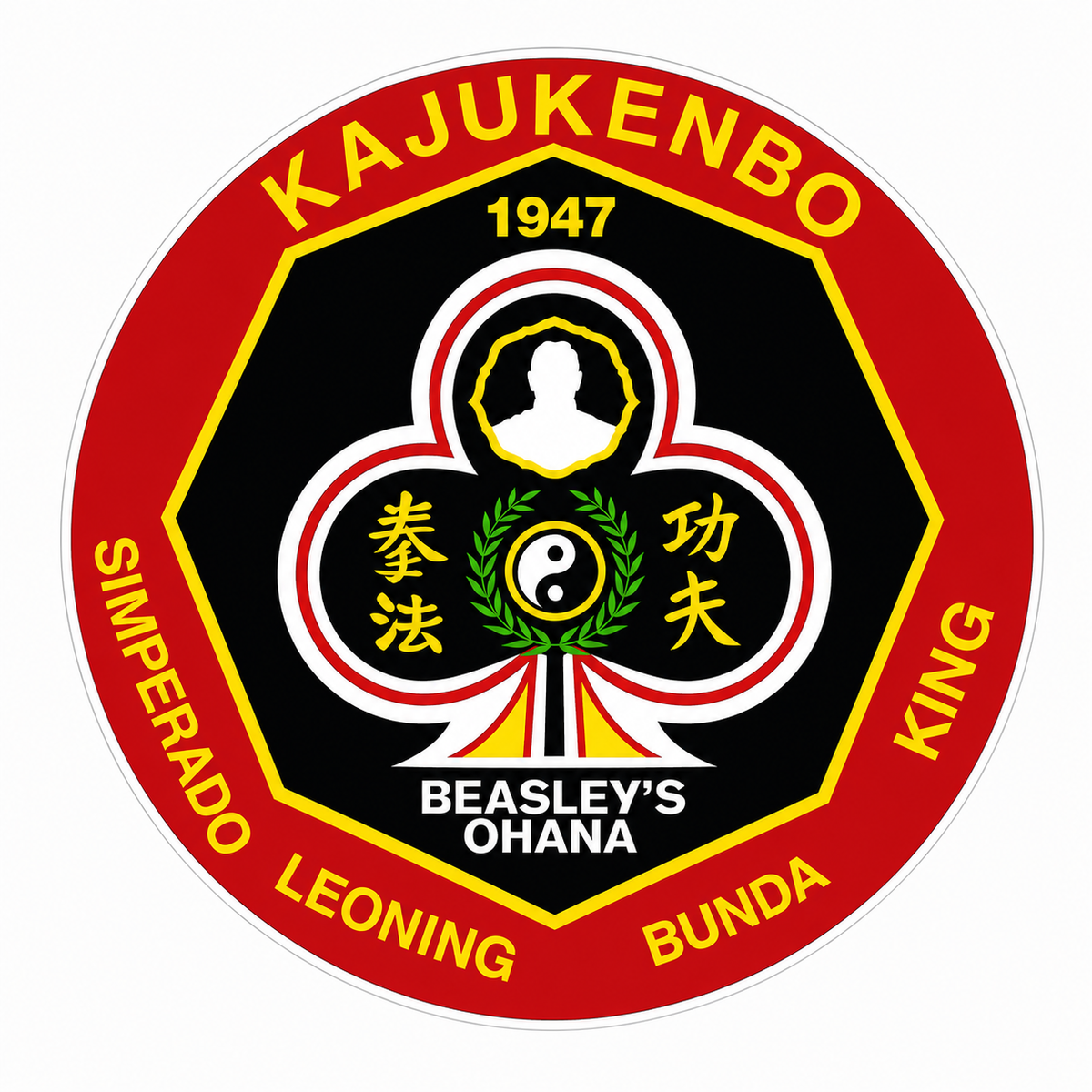 KAJUKenbo Customer Window or Helmet Decal economy non-reflective decal