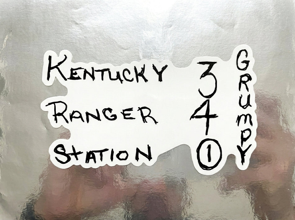 Kentucky Ranger Station Window or Helmet Decal (rctd.1)