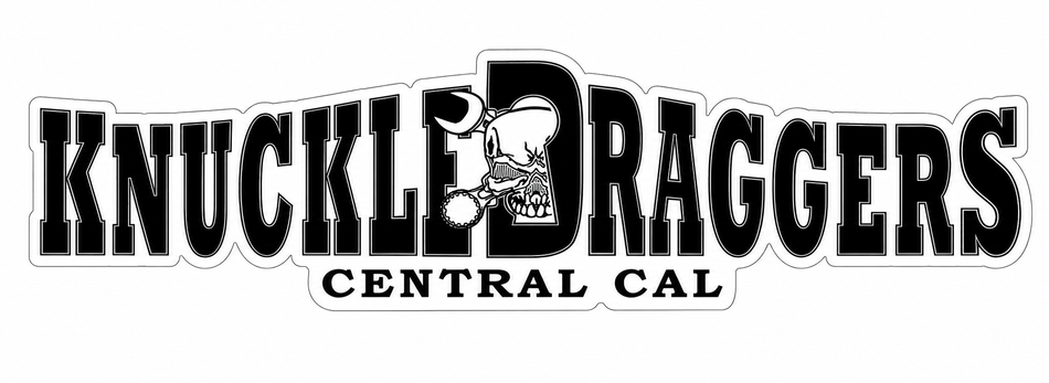 Knuckledraggers Custom Window or Helmet Decal (rct.1)