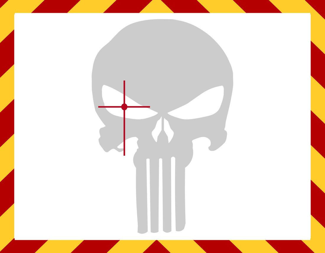 Chris Kyle Whitered Punisher Skull Decal Powercall Sirens Llc