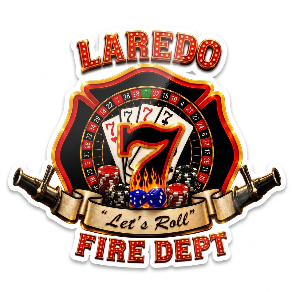 Laredo Fire DepartmentCustomer Decal or Magnet