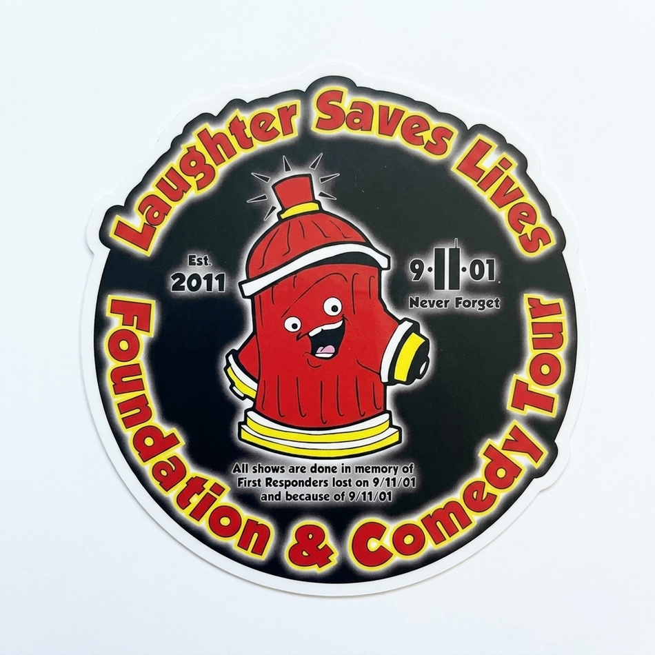 Laughter Saves Lives Customer Decal or Magnet (sqd.1)