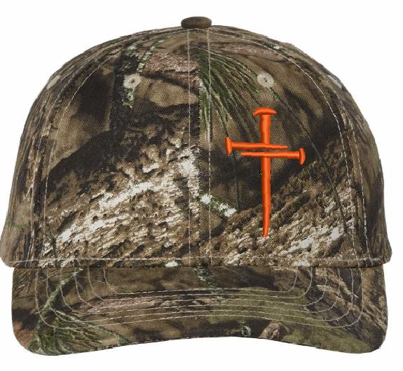 Christian Hats for Men Women Jesus 3 Nail Cross Camouflage LC15V Adjustable Hat