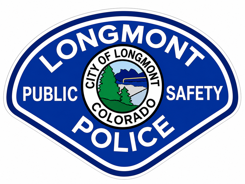 Longmont Police Custom Window or Helmet Decal (rct.1)
