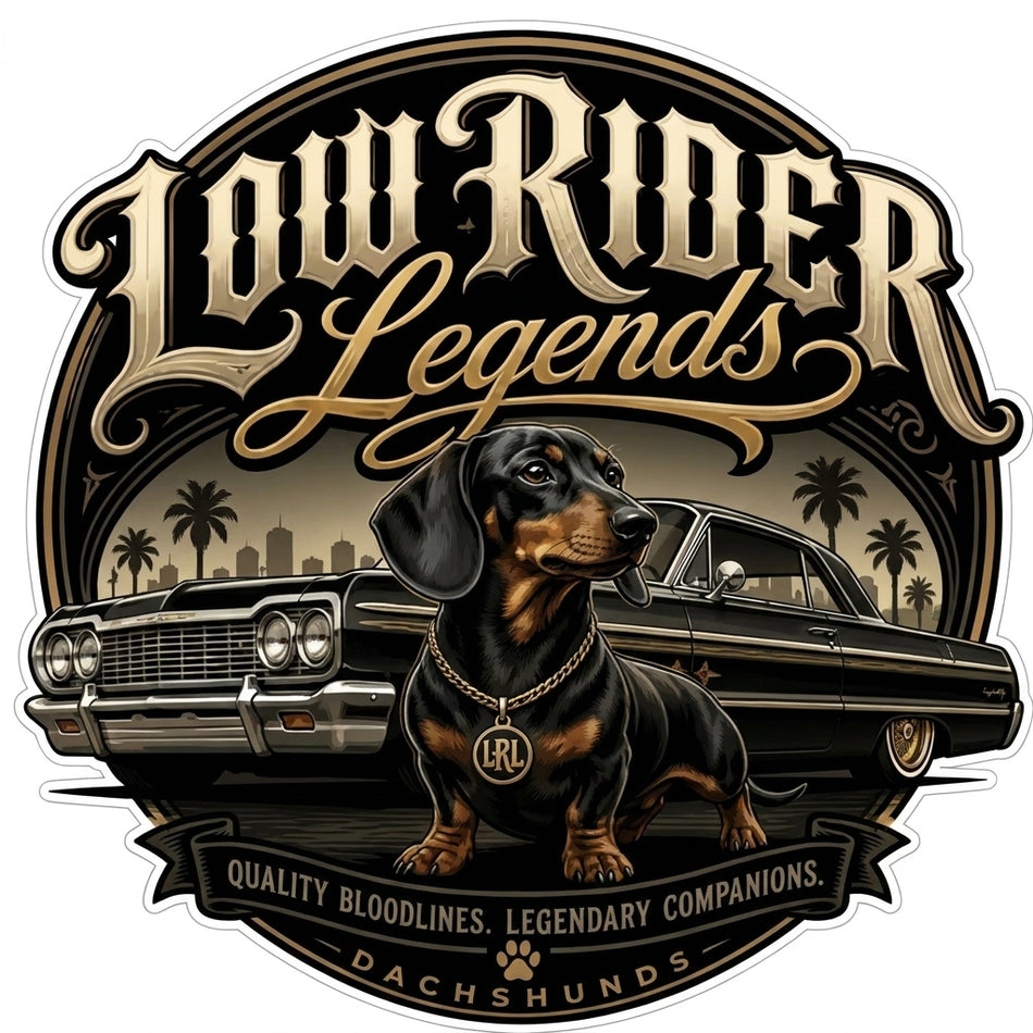 Low Rider Legends Window/Helmet Decal or MAGNET