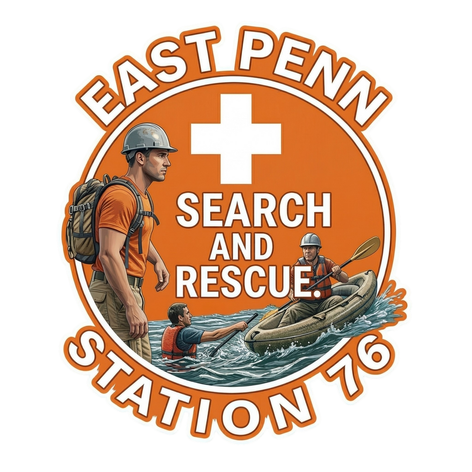 East Penn Station 76 Window or Helmet Decal Powercall