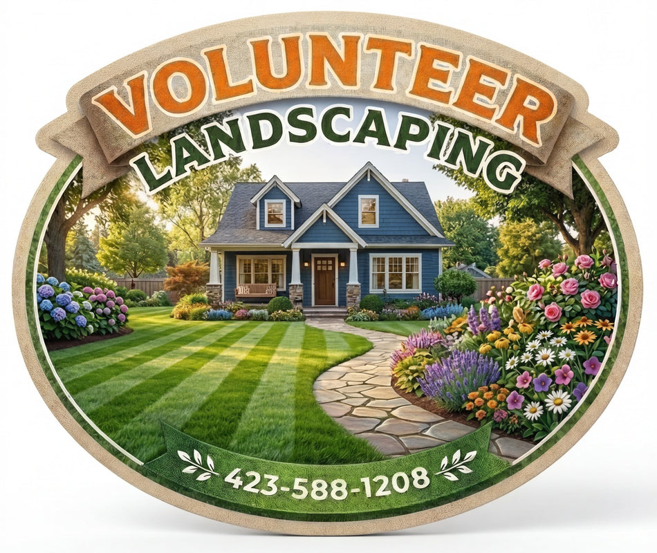 Volunteeer Landscaping Helmet Window/Helmet Decal or MAGNET