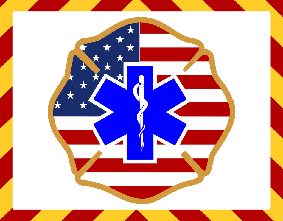 Window Decal - Maltese EMS Decal Design