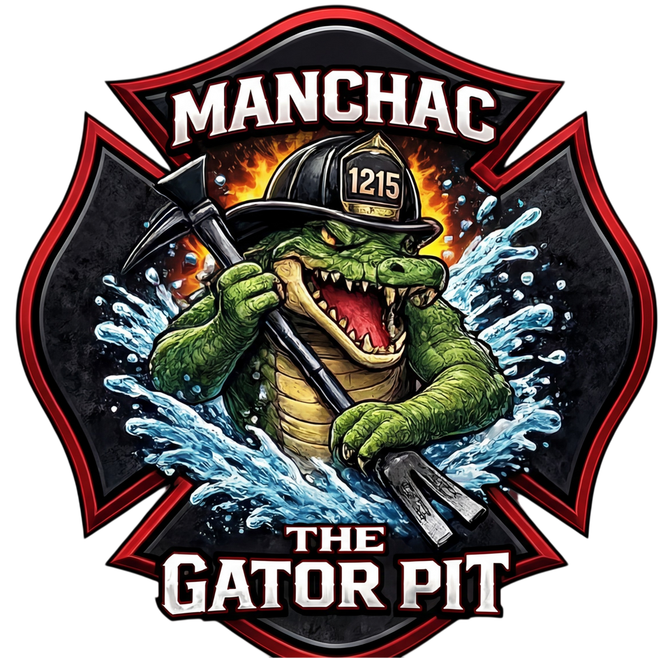 Mancak Gator Pit Window or Helmet Decal Powercall