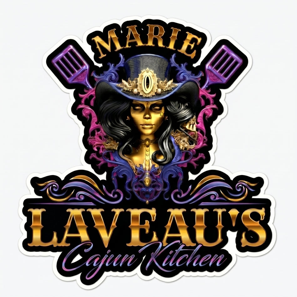 Marie Laveaus's Kitchen Customer Decal or Magnet